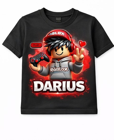 Tricou personalizat nume  Roblox